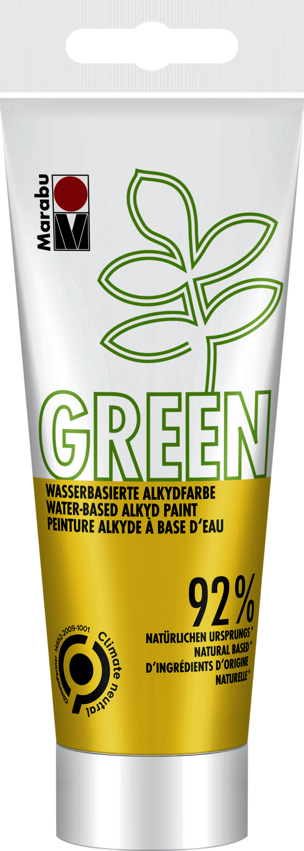 Green 100ml, žltá stredná