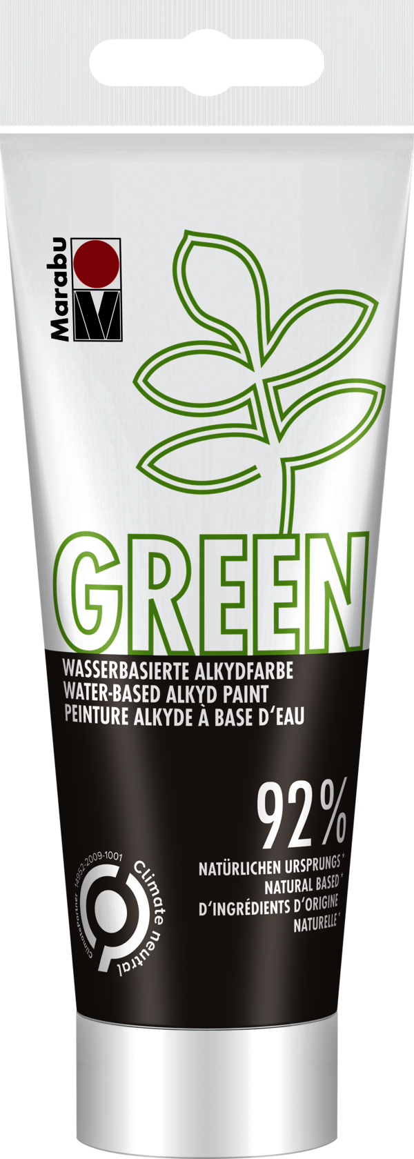 Green 100ml, hnedá kakaová