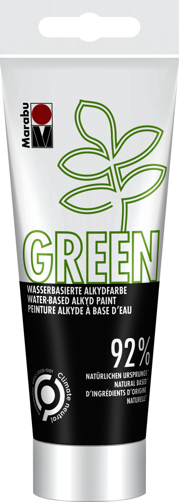 Green 100ml, čierna