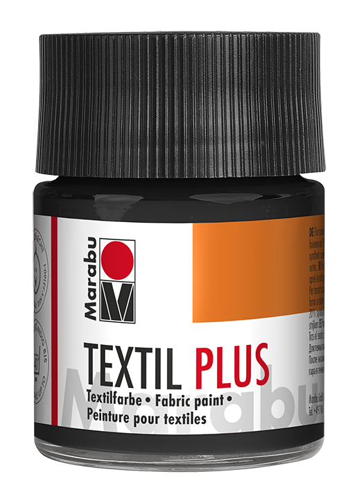 Textil Plus 50ml, čierna