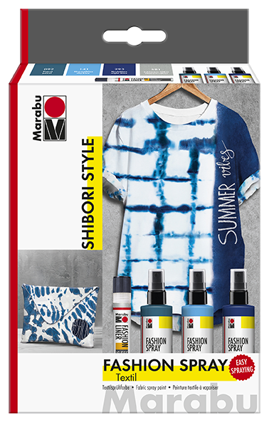 Fashion Spray Shibori Style, súprava