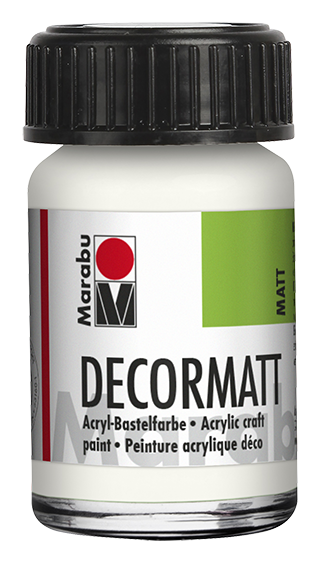 Decormatt 15ml, biela