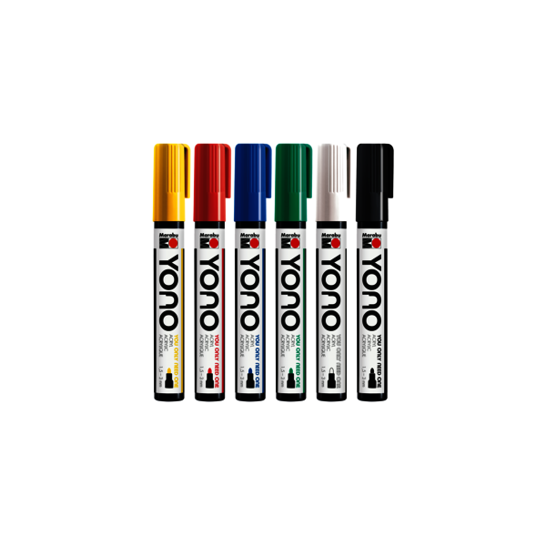 YONO Marker Set 6 X 1,5-3 mm, súprava