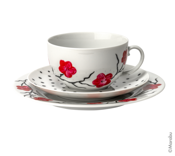 Porcelain & Glass glossy 15ml, čerešňová