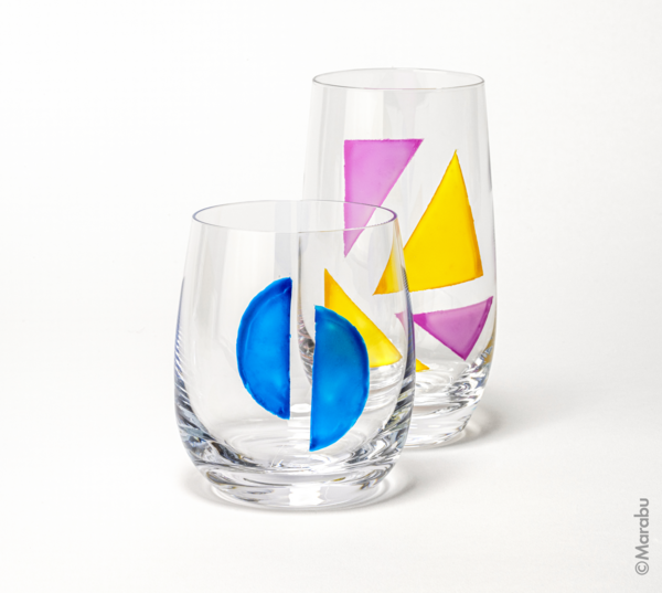 Porcelain & Glass matt 15ml, encian