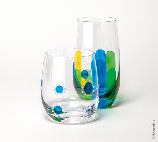 Porcelain & Glass glossy starterset