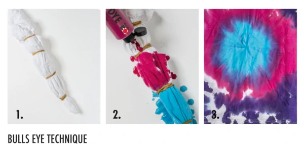 Tie-Dye-Ink Set, 3x80ml, Pastel