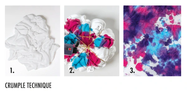 Tie-Dye-Ink Set, 3x80ml, Pastel