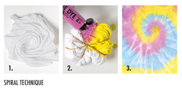 Tie-Dye-Ink Set, 3x80ml, Pastel