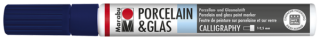 Porcelain & Glas Painter Calligraphy 1-2,5mm, modrá nočná