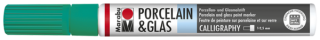 Porcelain & Glas Painter Calligraphy 1-2,5mm, zelená mentol